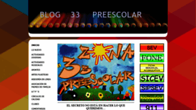 What Zona33preescolar.com website looked like in 2020 (4 years ago)