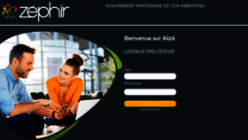 What Zephiralize.fr website looked like in 2020 (4 years ago)