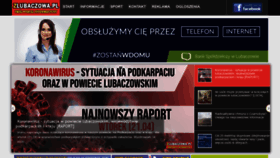 What Zlubaczowa.pl website looked like in 2020 (4 years ago)