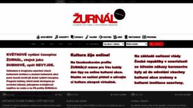 What Zurnalmag.cz website looked like in 2020 (4 years ago)