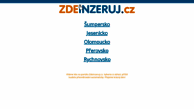 What Zdeinzeruj.cz website looked like in 2020 (3 years ago)