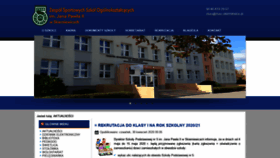 What Zsso-skierniewice.pl website looked like in 2020 (4 years ago)