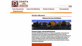What Zonta-hildesheim.de website looked like in 2020 (4 years ago)