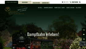What Zittauer-schmalspurbahn.de website looked like in 2020 (4 years ago)