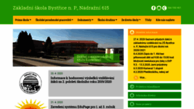 What Zsbystrice.cz website looked like in 2020 (3 years ago)