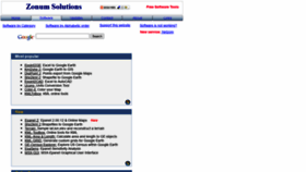 What Zonums.com website looked like in 2020 (4 years ago)