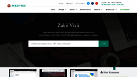 What Zukii-vixii.com website looked like in 2020 (3 years ago)