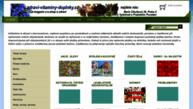 What Zdravi-vitaminy-doplnky.cz website looked like in 2020 (3 years ago)