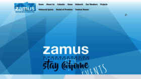 What Zamus.de website looked like in 2020 (4 years ago)