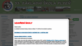 What Zs33plzen.cz website looked like in 2020 (3 years ago)