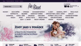 What Zivotvpohadce.cz website looked like in 2020 (4 years ago)