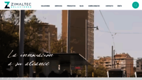 What Zimaltec.es website looked like in 2020 (4 years ago)