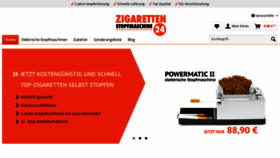 What Zigarettenstopfmaschine24.com website looked like in 2020 (3 years ago)