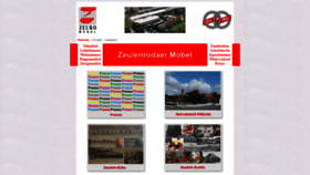 What Zeuro.de website looked like in 2020 (3 years ago)