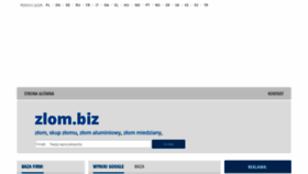 What Zlom.biz website looked like in 2020 (3 years ago)