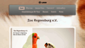What Zoo-regensburg.de website looked like in 2020 (3 years ago)