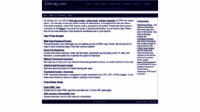 What Zubrag.com website looked like in 2020 (3 years ago)