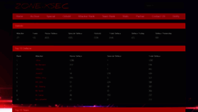 What Zone-xsec.com website looked like in 2020 (3 years ago)