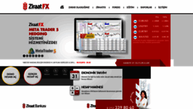 What Ziraatfx.com.tr website looked like in 2020 (3 years ago)