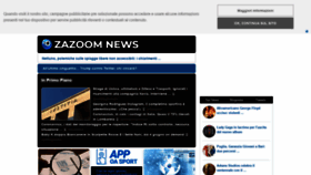 What Zazoom.it website looked like in 2020 (3 years ago)