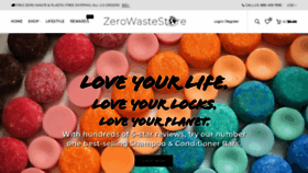 What Zerowastestore.com website looked like in 2020 (3 years ago)