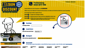 What Zaunplaner.de website looked like in 2020 (3 years ago)