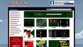 What Zaidimai.org website looked like in 2020 (3 years ago)