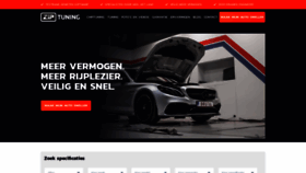 What Ziptuning.nl website looked like in 2020 (3 years ago)