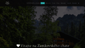 What Zamka.sk website looked like in 2020 (3 years ago)