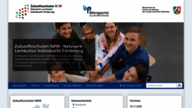 What Zukunftsschulen-nrw.de website looked like in 2020 (3 years ago)