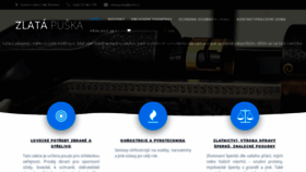 What Zlata-puska.cz website looked like in 2020 (3 years ago)