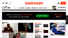 What Zh.com.br website looked like in 2020 (3 years ago)