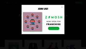 What Zamosh.com website looked like in 2020 (3 years ago)