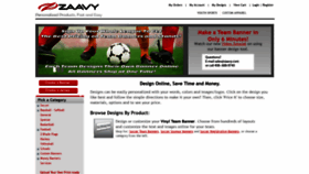 What Zaavy.com website looked like in 2020 (3 years ago)