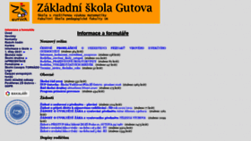 What Zsgutova.cz website looked like in 2020 (3 years ago)
