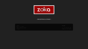 What Zoka.sk website looked like in 2020 (3 years ago)
