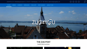 What Zug4you.ch website looked like in 2020 (3 years ago)