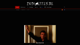 What Zumaffen.de website looked like in 2020 (3 years ago)