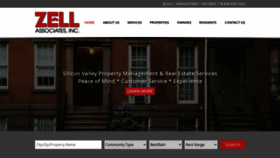 What Zell.com website looked like in 2020 (3 years ago)