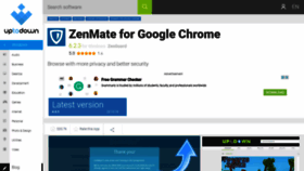 What Zenmate-for-google-chrome.en.uptodown.com website looked like in 2020 (3 years ago)