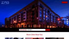What Zrsapartments.com website looked like in 2020 (3 years ago)