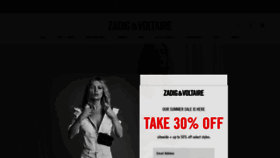 What Zadigetvoltaire.com website looked like in 2020 (3 years ago)
