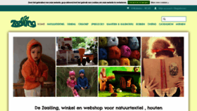 What Zaailing.nl website looked like in 2020 (3 years ago)