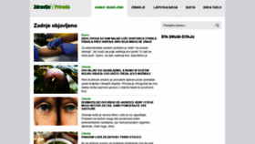 What Zdravljeipriroda.com website looked like in 2020 (3 years ago)