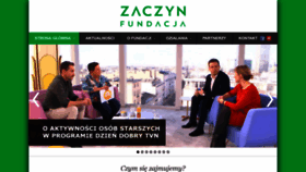What Zaczyn.org website looked like in 2020 (3 years ago)