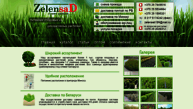 What Zelensad.com website looked like in 2020 (3 years ago)