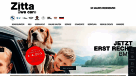 What Zitta.at website looked like in 2020 (3 years ago)