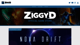What Ziggyd.chrono.gg website looked like in 2020 (3 years ago)