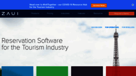 What Zaui.com website looked like in 2020 (3 years ago)