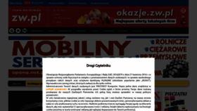 What Zw.pl website looked like in 2020 (3 years ago)
